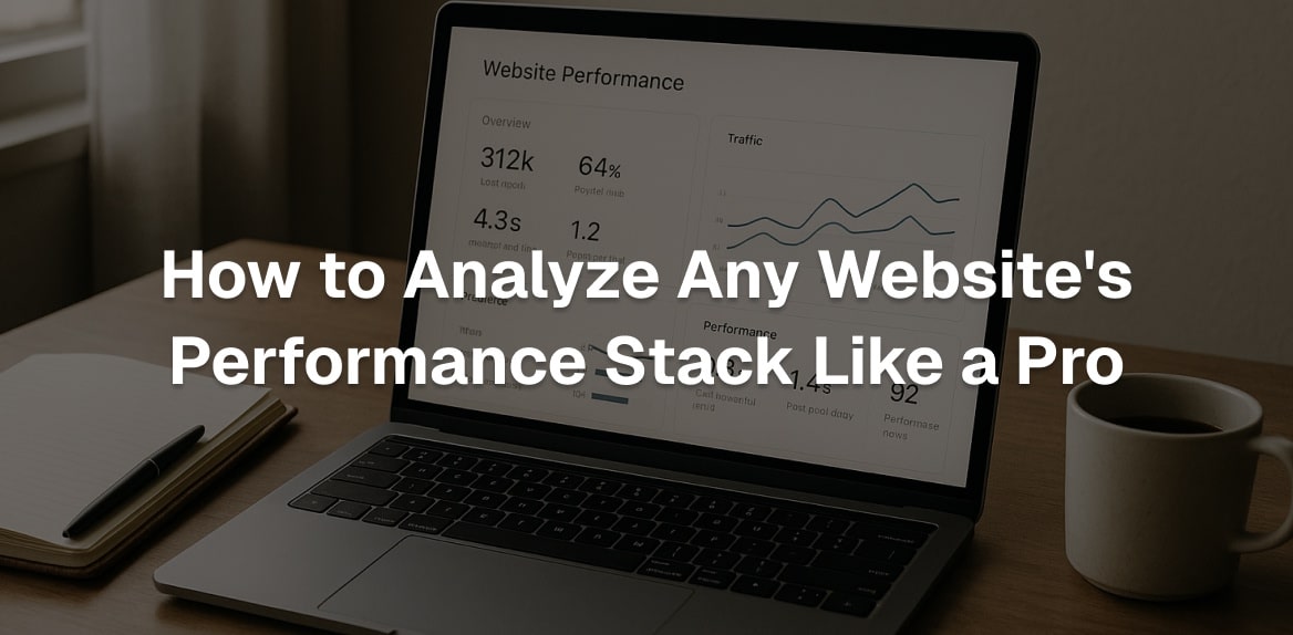 How to Analyze Any Website's Performance Stack Like a Pro