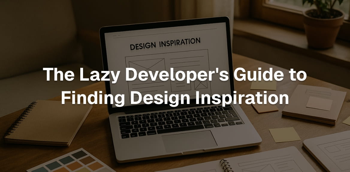 The Lazy Developer's Guide to Finding Design Inspiration