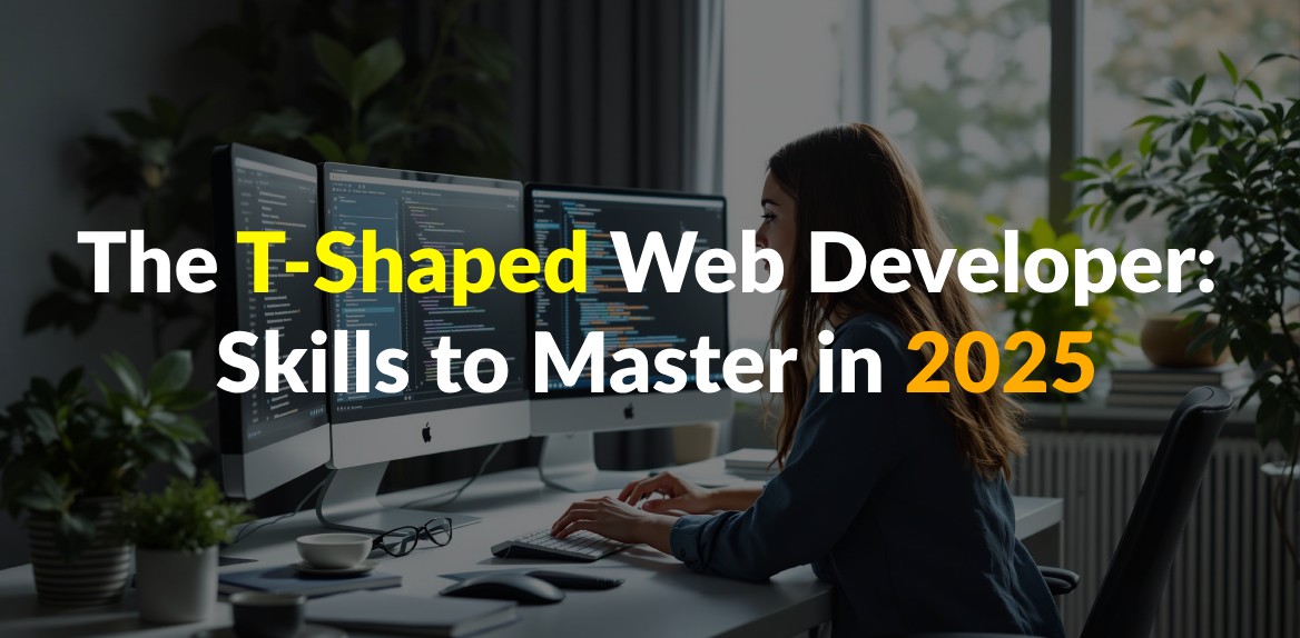 The T-Shaped Web Developer: Skills to Master in 2025