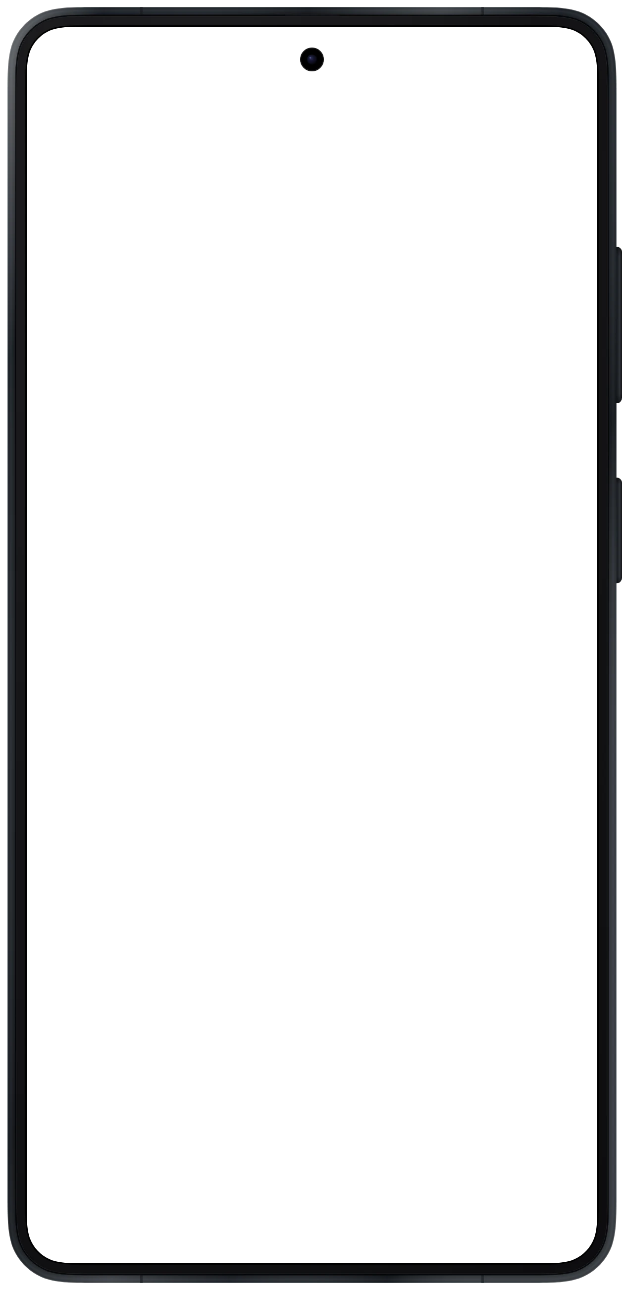 Galaxy S26 Ultra device frame in Black
