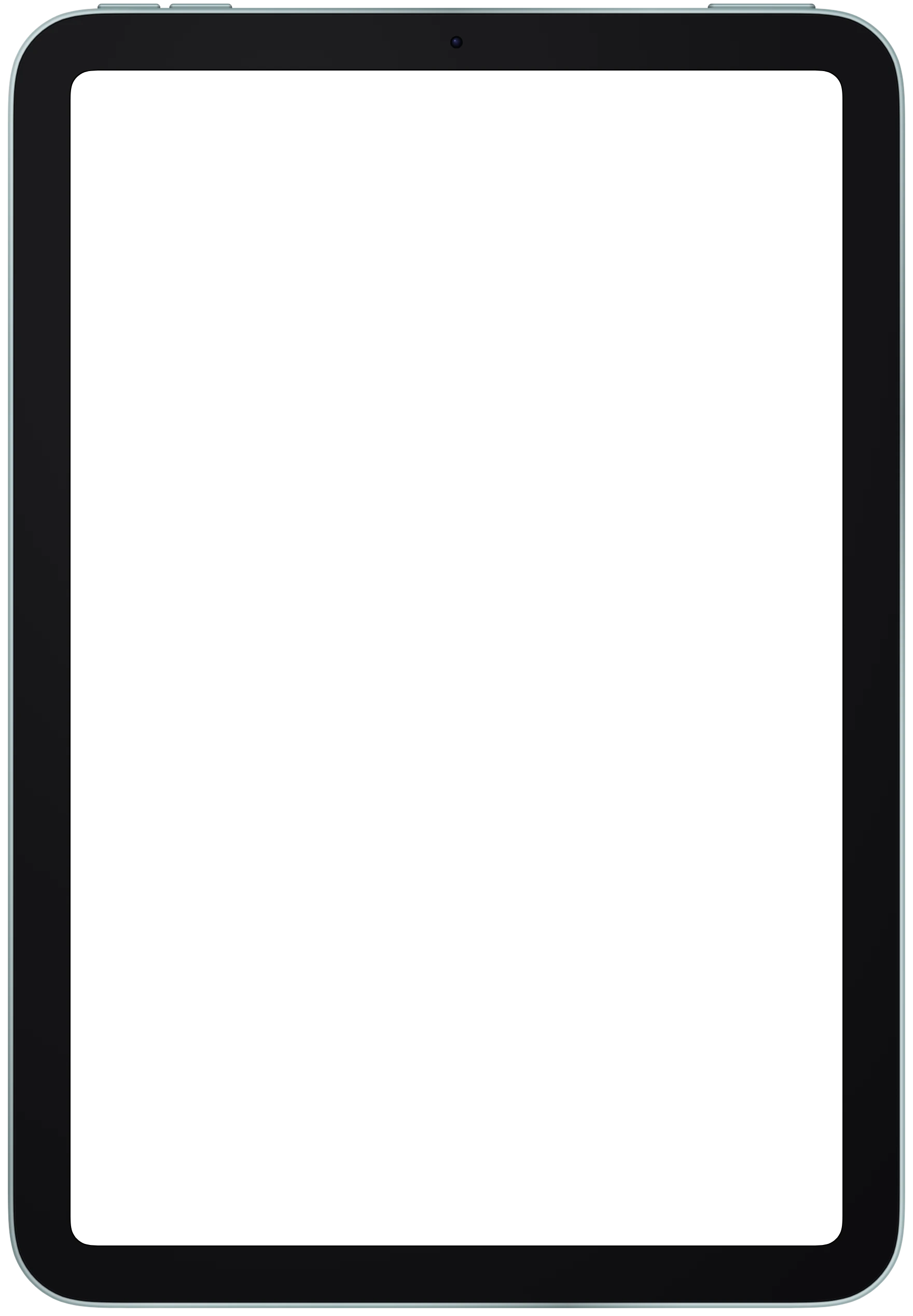 iPad mini (A17 Pro) frame in Blue