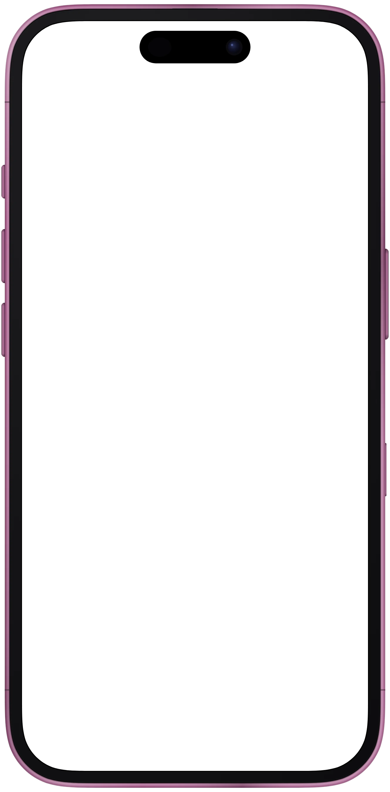 iPhone 16 frame in Pink