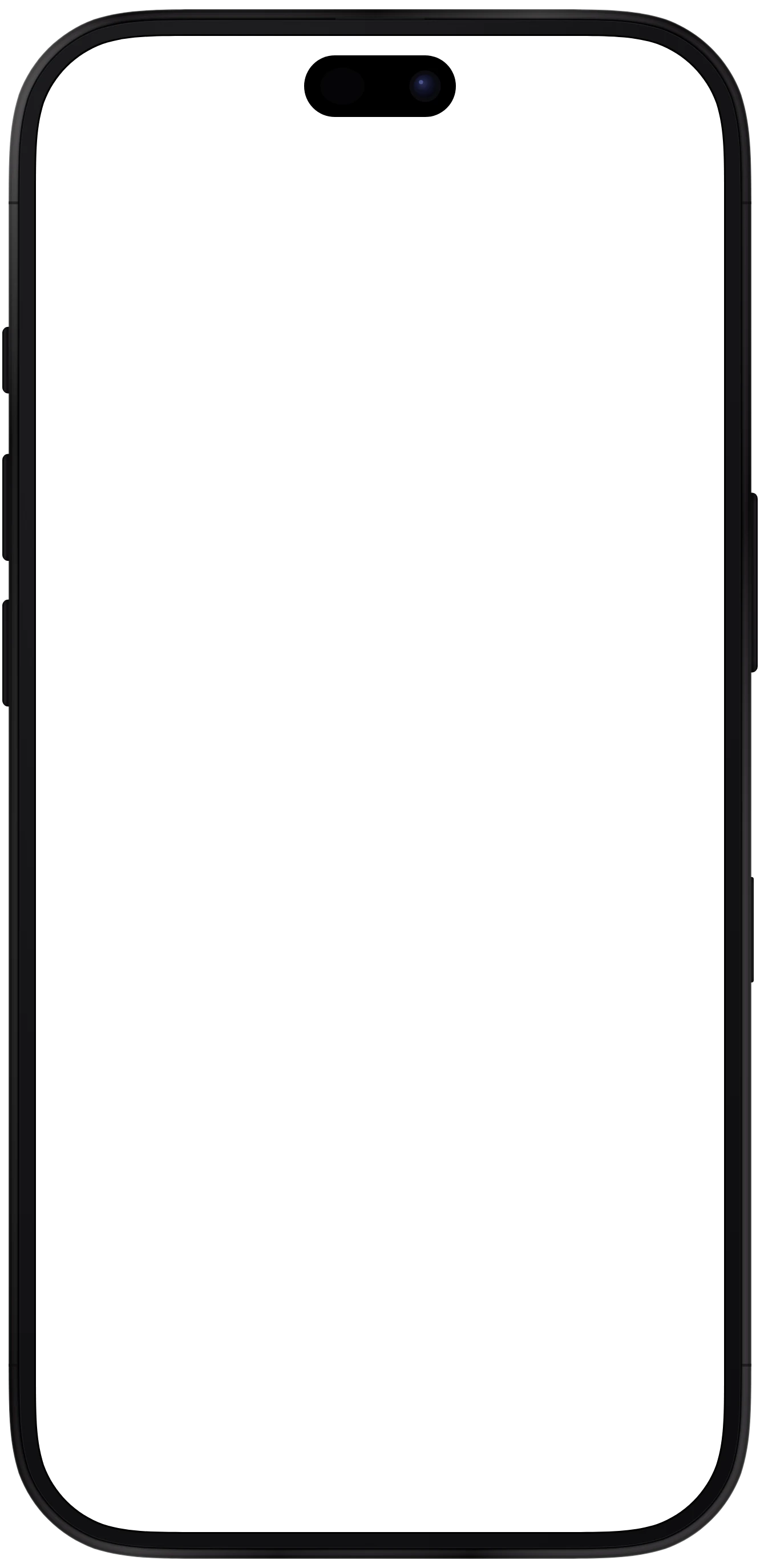 iPhone 18 Pro device frame in Black