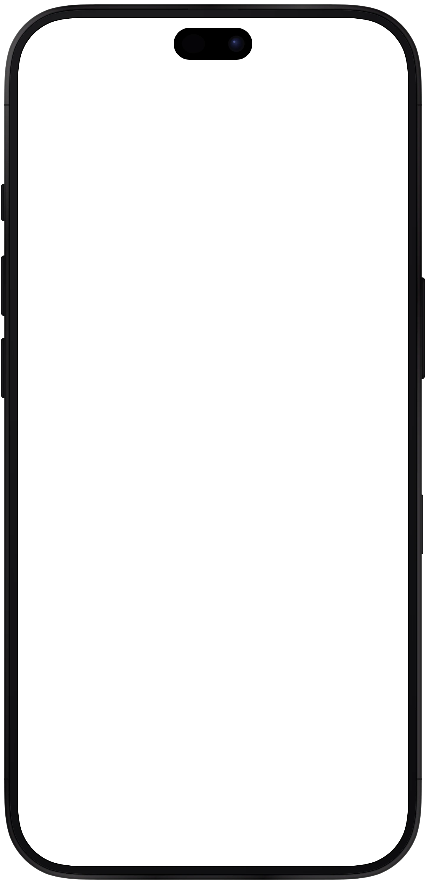 iPhone 18 Pro Max device frame in Black