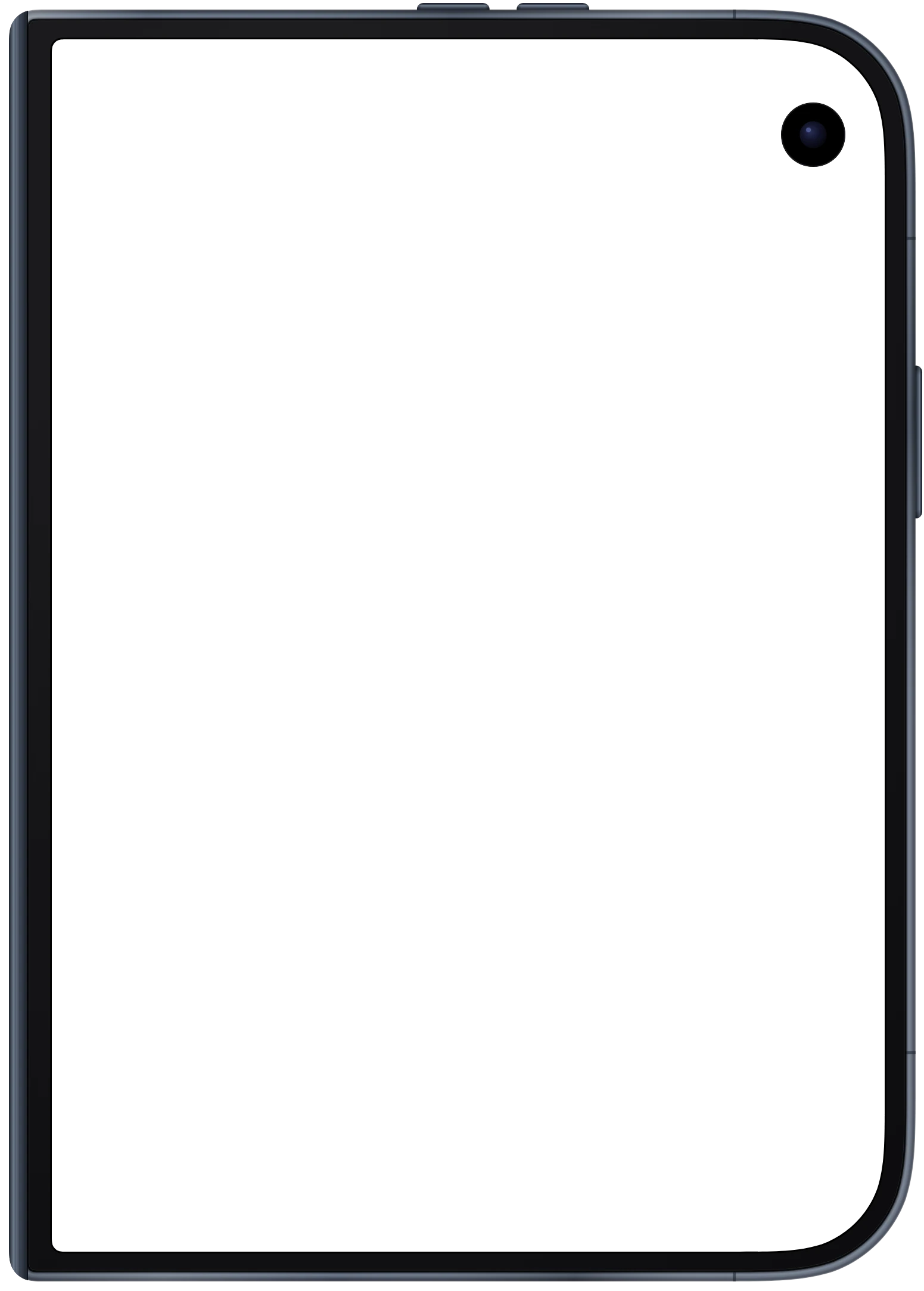 iPhone Duo device frame in Night Sky