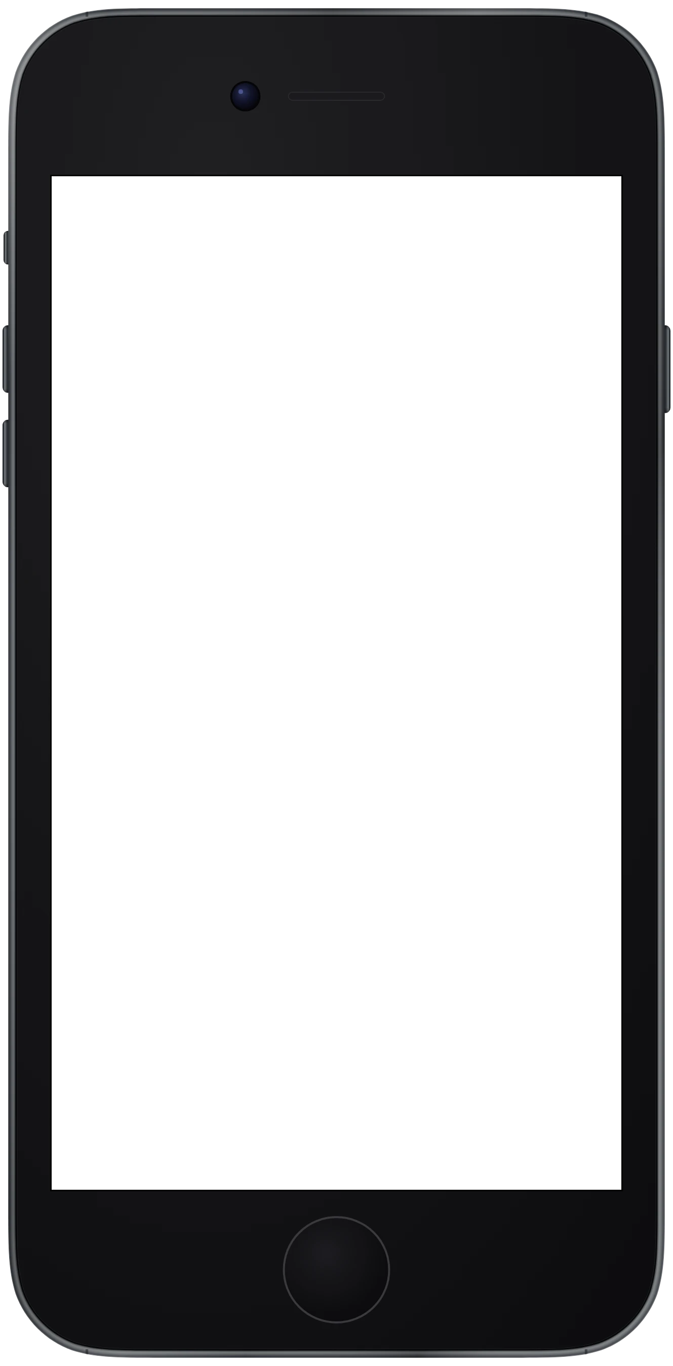 iPhone SE (3rd generation) device frame in Midnight