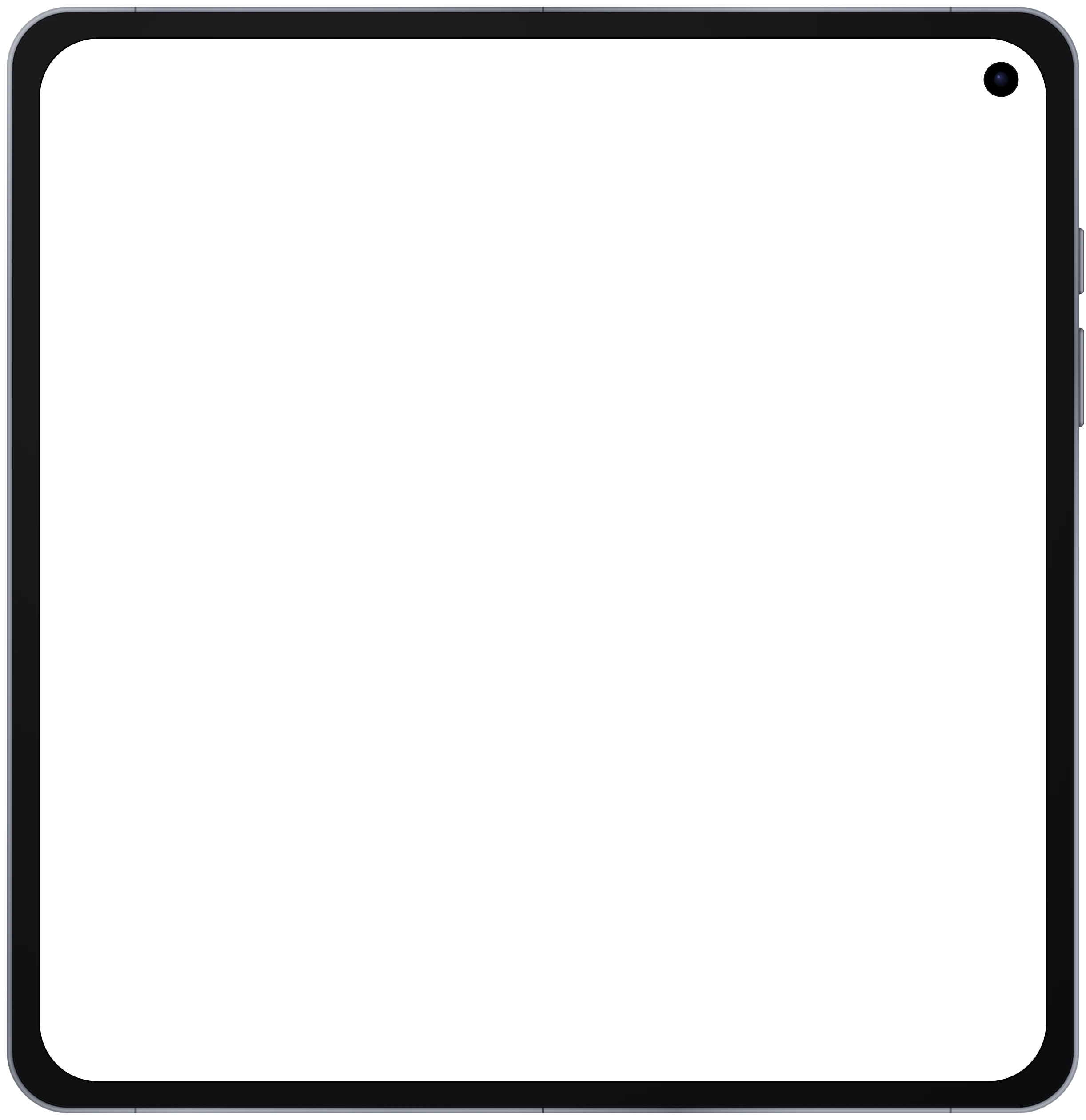 Pixel 10 Pro Fold open frame in Moonstone